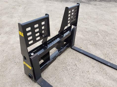 skid steer grapple fork attachment|pallet forks skid steer mount.